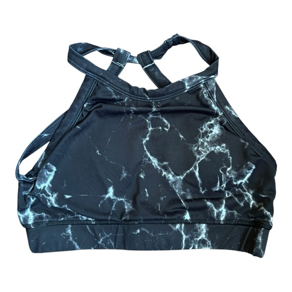 BuffBunny Marble Open Back Sports Bra XS - Picture 1 of 7
